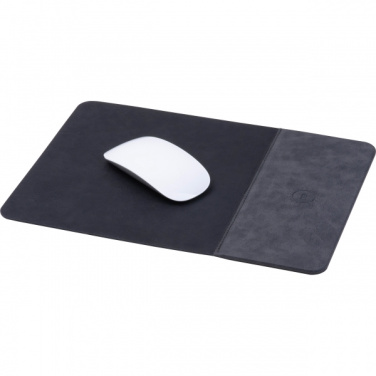 Logo trade promotional merchandise photo of: Mousepad with Wireless Charging ROTHERHAM